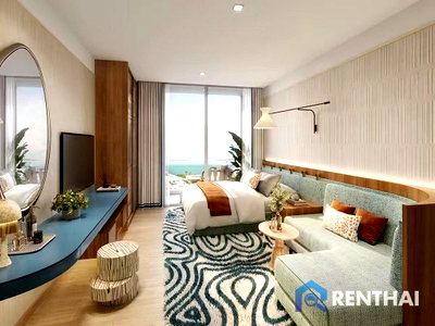 Condos for sale : Luxury 2-Bed Condo at P T Y Residence Sai 1, Pattaya - Fully Furnished, 16 M Thb