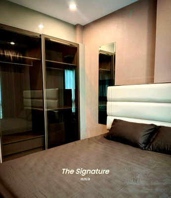 Condos for rent : 🚩 For Rent Condo THE SIGNATURE BY URBANO Building 1, Floor 8,2 bed room, Room size 48 sqm