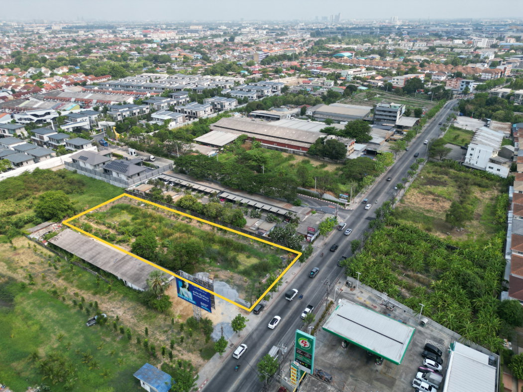 รูป #ขายที่ดิน #ซอยมิสทีน 2 ไร่ ติดถนน 4 เลน #ถนนราษฎร์พัฒนา ซอยมิสทีน ทำเลดีมาก  - รูปที่ 3/11