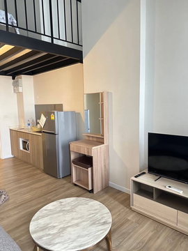 ให้เช่า Duplex คอนโด Blossom condo @fashion beyond (35ตร.ม.) ใกล้แฟชั่นไอซ์แลนด์ 