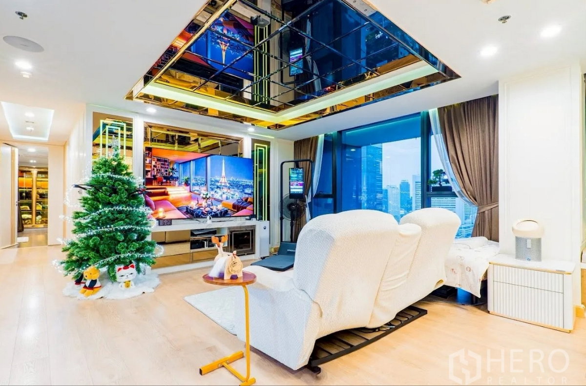 รูป ขายคอนโดหรู The Met Condominium พร้อมสระว่ายน้ำส่วนตัว ใจกลางสาทร HRE00593 - รูปที่ 5/18