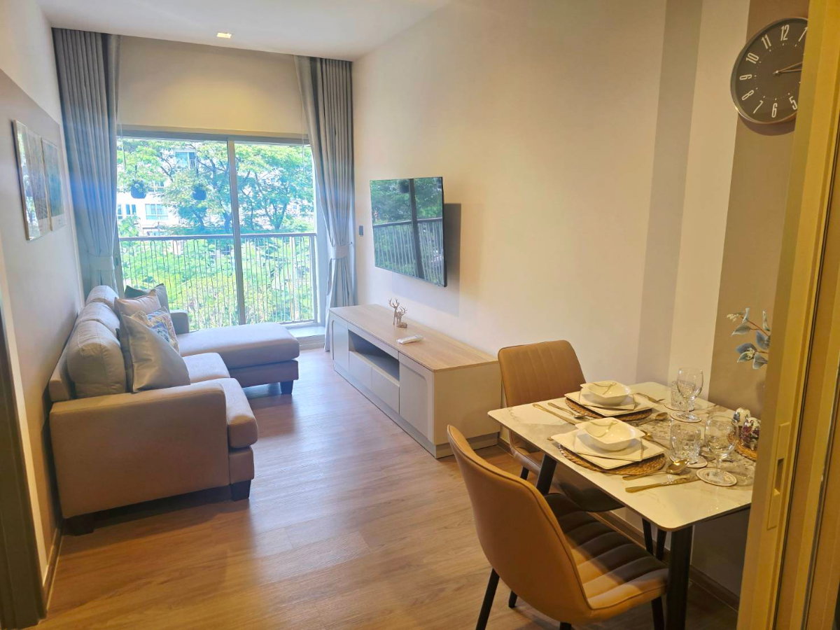 รูป ให้เช่า เมคิน เฮ้าส์ คอนโด ห้องใหม่ วิวสระ 1นอน ใกล้เซ็นเฟสเพียง500ม. - รูปที่ 2/13