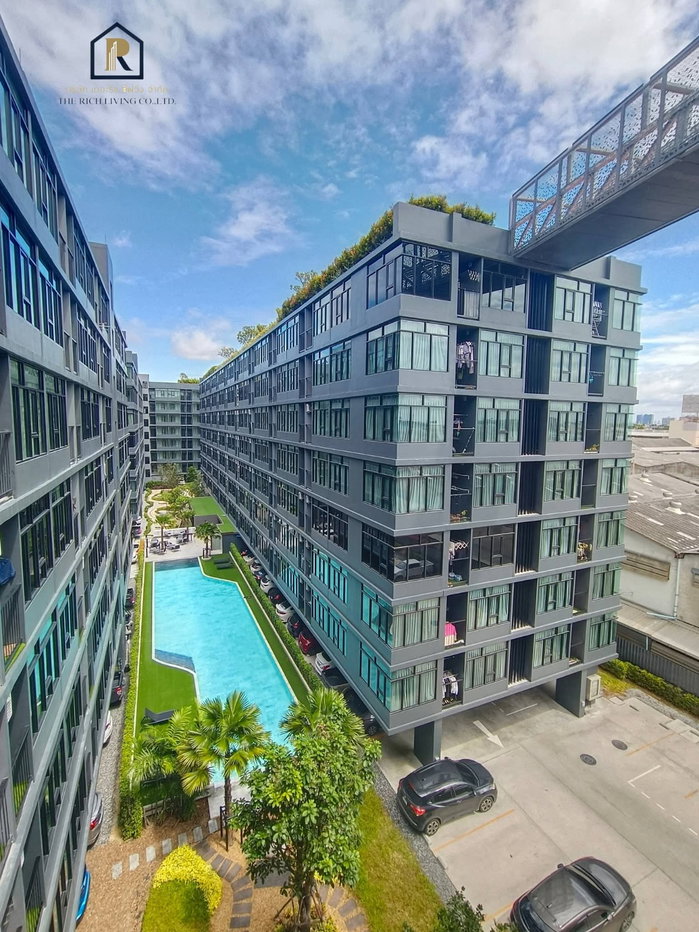 รูป ขายคอนโดบางพลี ดิอินดี๊ดคอนโดสมุทรปราการ คอนโดเทพารักษ์ ทำเลดี ห้องวิวสวยที่สุด - รูปที่ 1/9