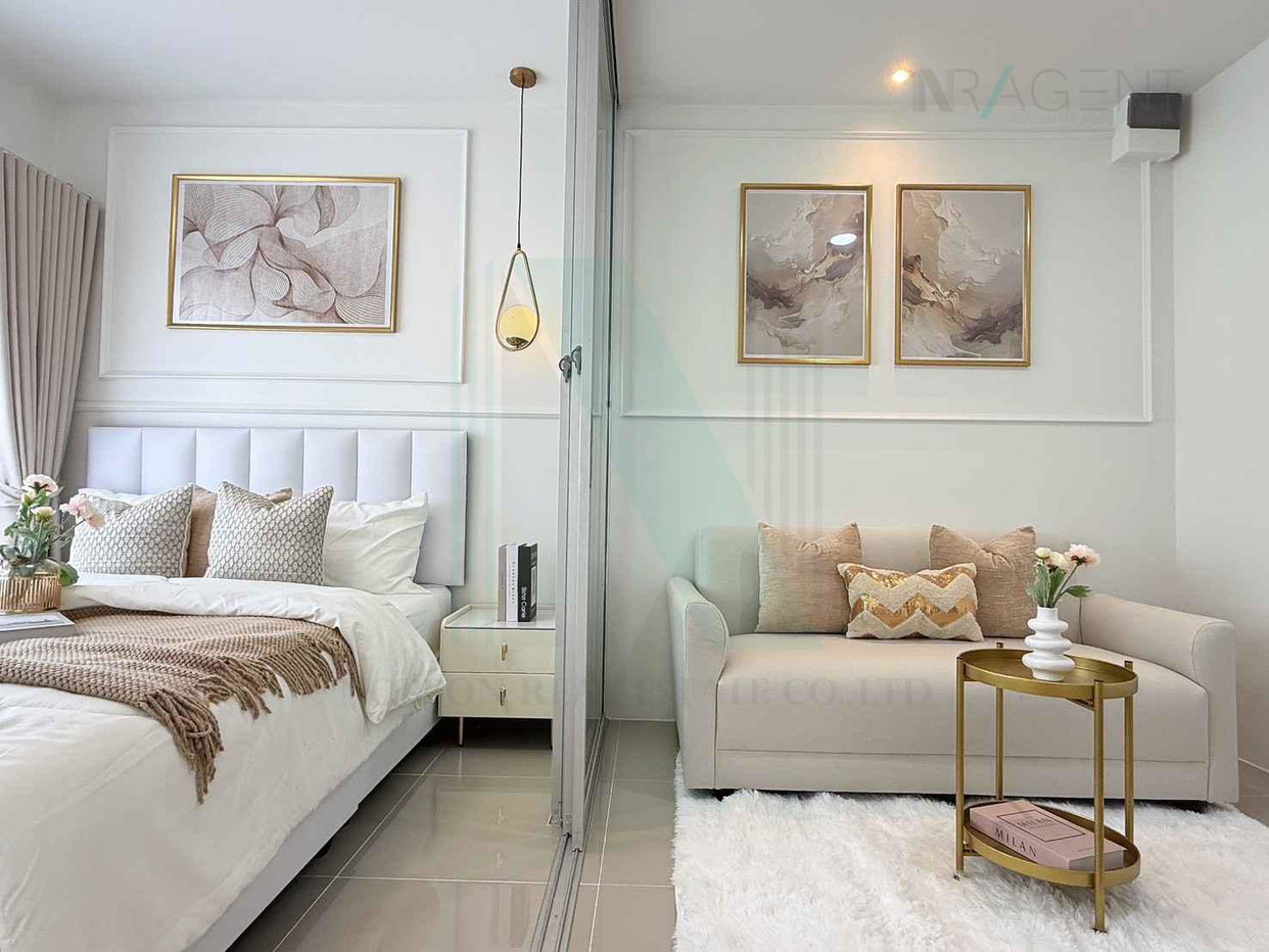 รูป 🎉 ขายคอนโด พลัม คอนโด ลาดพร้าว 101 อาคาร D ชั้น 4 1 ห้องนอน ขนาด 22 ตรม ใกล้ วิทยาลัยศิลปหัตถกรรมกรุงเทพ - รูปที่ 3/8