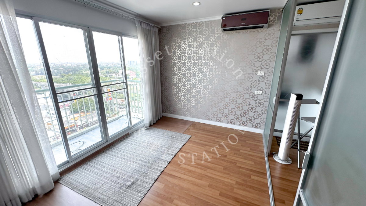 รูป 🏢ให้เช่า ห้อง1นอน1น้ำ Lumpini place Ramintra - Laksi ชั้นสูงสุด วิวเมือง💎 ข้างเซนทรัลรามอินทรา - รูปที่ 10/22