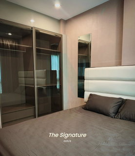 รูปภาพ 🎉 For Rent Condo THE SIGNATURE BY URBANO Building 1, Floor 8,2 bed room, Room size 48 sqm