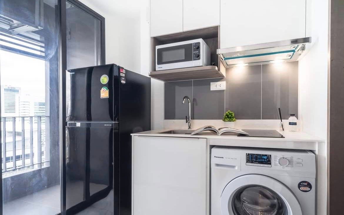รูป CD306/ปล่อยเช่า Ideo Mobi Asoke | ห้องสตูดิโอ ชั้นสูง (ชั้น 23) เฟอร์ครบ พร้อมเข้าอยู่ต้นเดือนพฤษภาคม - รูปที่ 10/10