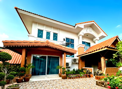 Houses for sale Tamru-Bang Phli Road : Home for sale with the most important business in Pruksa Village 15.