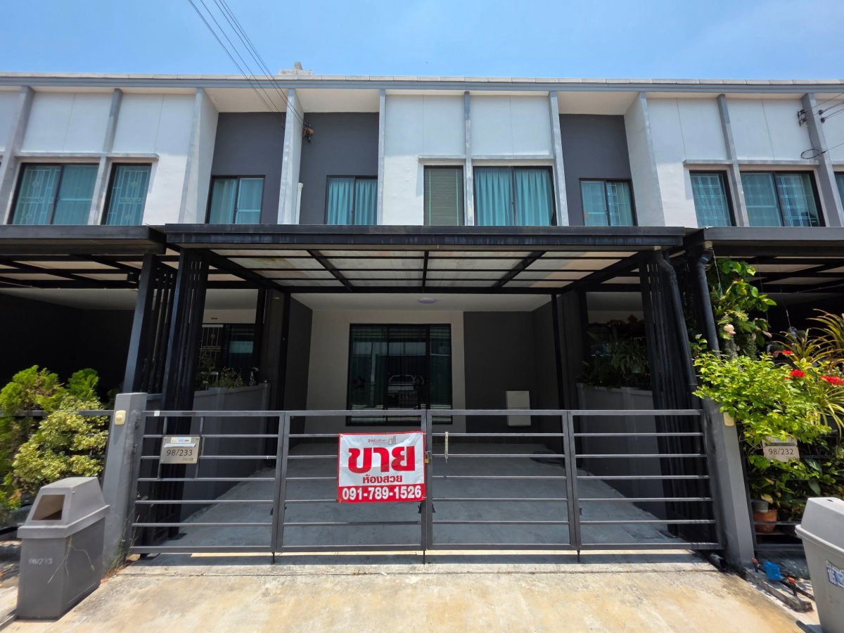 รูป ขาย บ้านพลีโน่ อ่อนนุช-บางนา ซ.กิ่งแก้ว 37  เพื่อนบ้านน่ารัก สไตย์ พรีเมี่ยม-ทาว์นโฮม  - รูปที่ 7/27