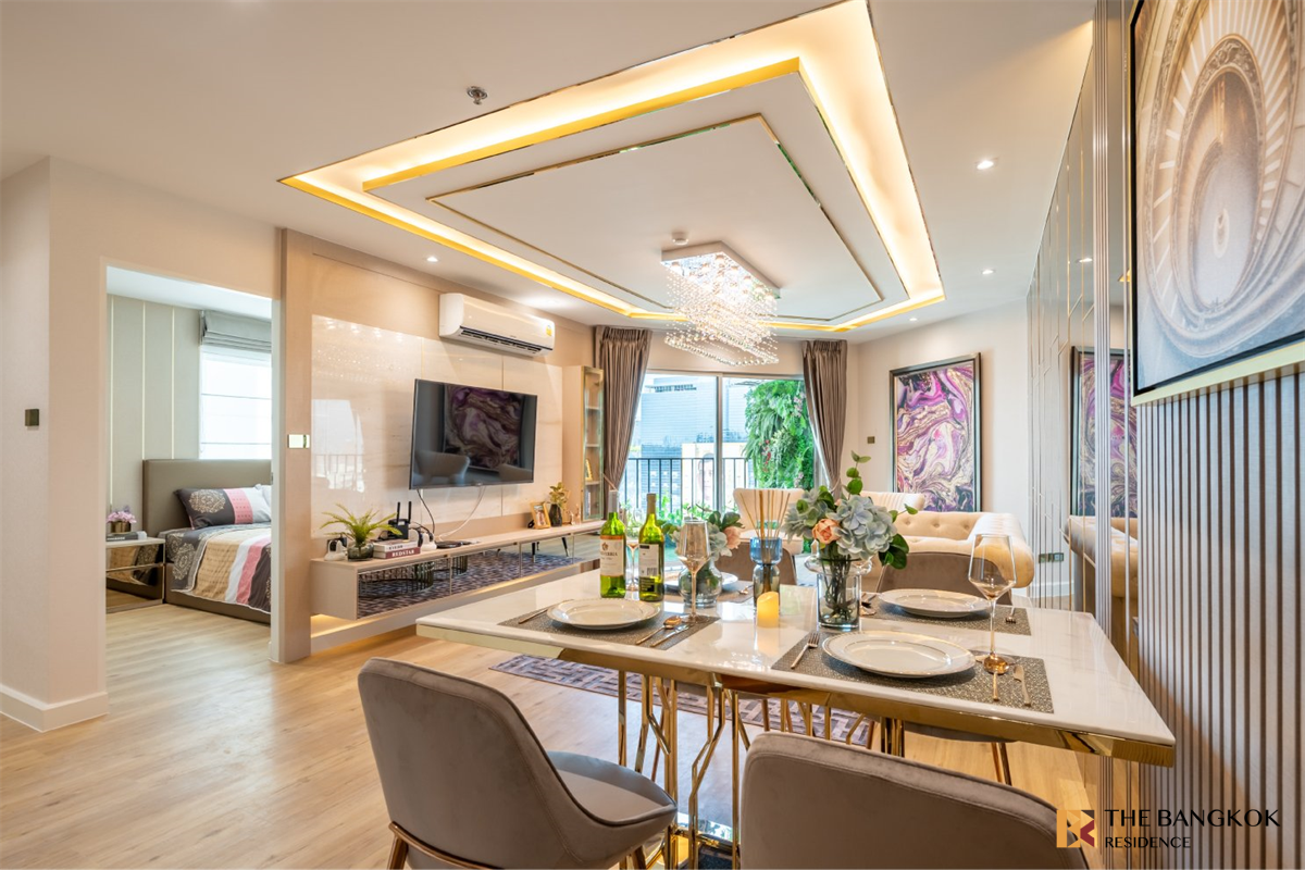 รูป เบ็ล อเวนิว 1 สะดวกสบายกับไลฟ์สไตล์สุด Luxury ใกล้ MRT สถานีพระราม 9 - รูปที่ 6/10