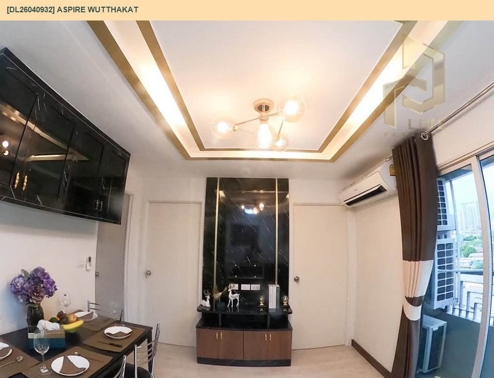 รูป DL26040932 ขายคอนโด แอสปาย วุฒากาศ (Aspire Wutthakat) ใกล้ BTS วุฒากาศ พร้อมเข้าอยู่ โทรด่วน 0800343450 LineID @655ebbvc - รูปที่ 6/10