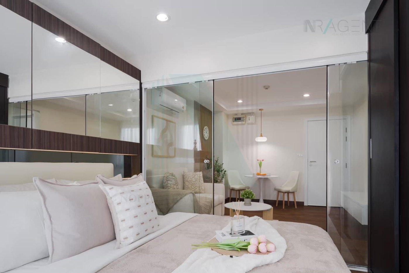 รูป 📌 ขายคอนโด พาร์ค เอ็กซ์โซ เกษตร-นวมินทร์ อาคาร A ชั้น 6 1 ห้องนอน ขนาด 32 ตรม ใกล้ Chocolate Ville - รูปที่ 2/8