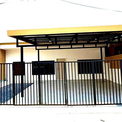 บ้านแฝด กรุงเทพมหานคร : บ้านแฝดชั้นเดี่ยว ขนาด 40 ตรว. หมู่บ้านเคหะนคร 2 ซอยลาดกระบัง 36 แยก 7 ลาดกระบัง ตกแต่งใหม่ ทำเลดี ราคาถูก