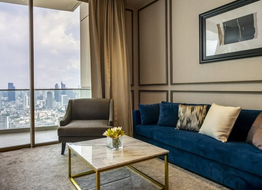 รูป LTHC15096- Luxury Condo High Floor for Rent Krung Thonburi | City Lifestyle Best Value | Near BTS Krung Thonburi | 120,000 THB - รูปที่ 2/4