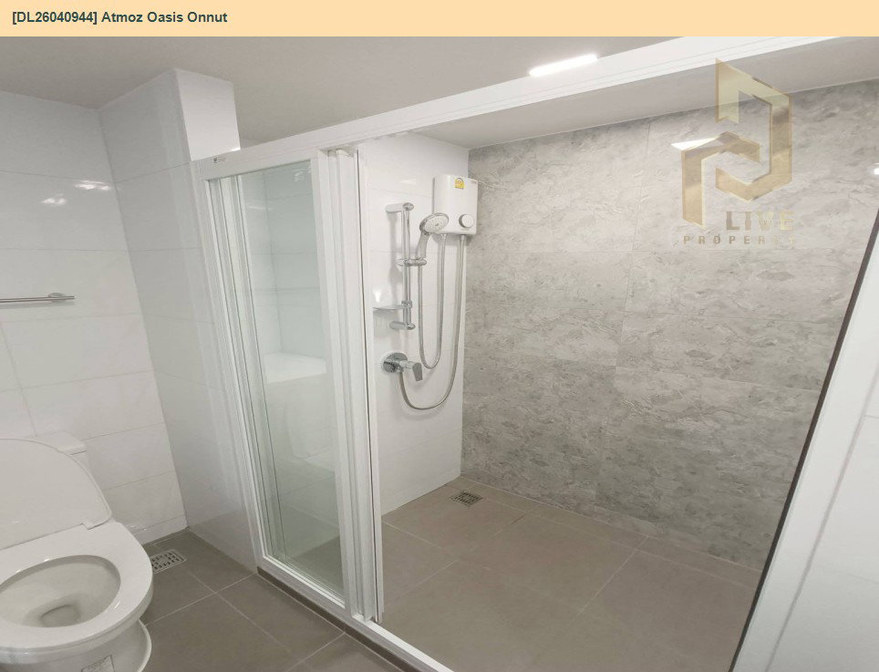 รูป DL26040944 ให้เช่าคอนโด แอทโมซ โอเอซิส อ่อนนุช (Atmoz Oasis Onnut) ใกล้ - พร้อมเข้าอยู่ โทรด่วน 0800343450 LineID @655ebbvc - รูปที่ 5/5