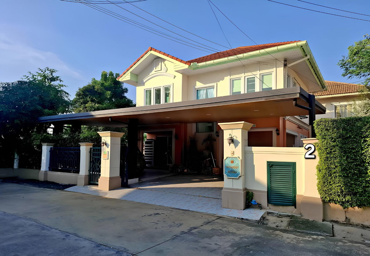 รูป 🔥บ้านเดี่ยวหลังมุม ติดถนนใหญ่ ใกล้ MRT บางพลู เพียง 400 ม. ขายต่ำกว่าราคาประเมิน🔥 Passorn 7 หมู่บ้านภัสสร 7 - รูปที่ 1/15