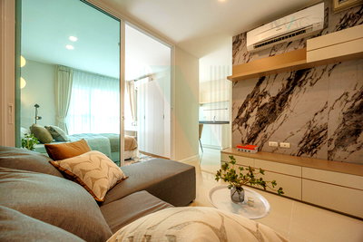 คอนโด กรุงเทพมหานคร : 🎉 ขายคอนโด แอสปาย ศรีนครินทร์ อาคาร A ชั้น 6 1 ห้องนอน ขนาด 28 ตรม ใกล้ ซีคอนสแควร์​ ศรีนครินทร์