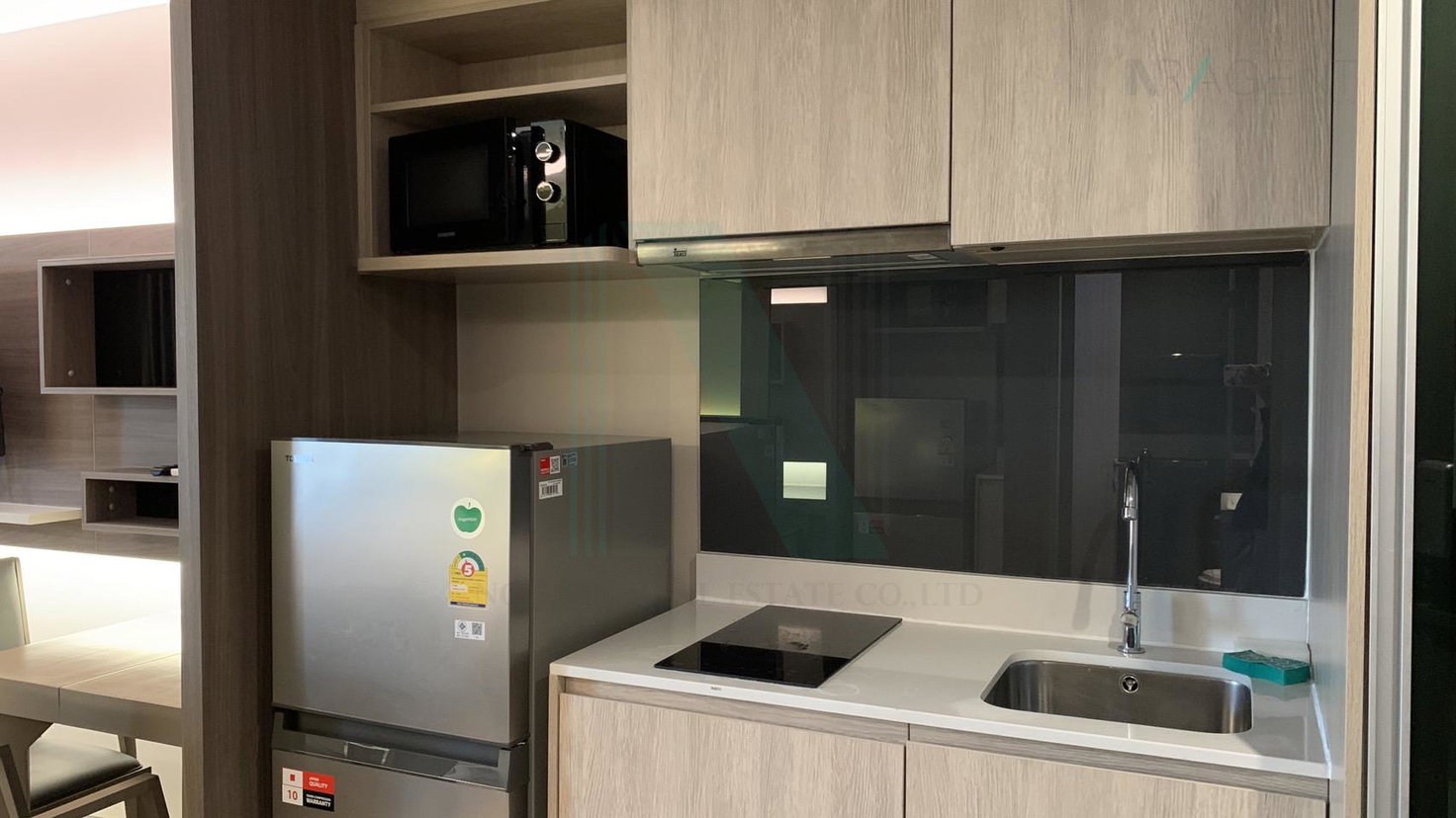 รูป 🎊 ให้เช่าคอนโด เออร์บิเทีย ทองหล่อ อาคาร 1 ชั้น 6 1 ห้องนอน ขนาด 35 ตรม ใกล้ Major เอกมัย - รูปที่ 7/8