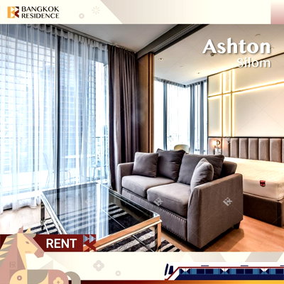 Condos for rent : Rent condo⭐ Ashton Silom, 1br 50 sq.m. 40k 🏙️ Beautiful unit, good price, near Chong Nonsi 