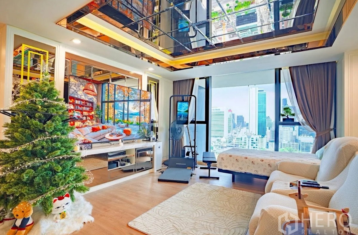 ขายคอนโดหรู The Met Condominium พร้อมสระว่ายน้ำส่วนตัว ใจกลางสาทร HRE00593