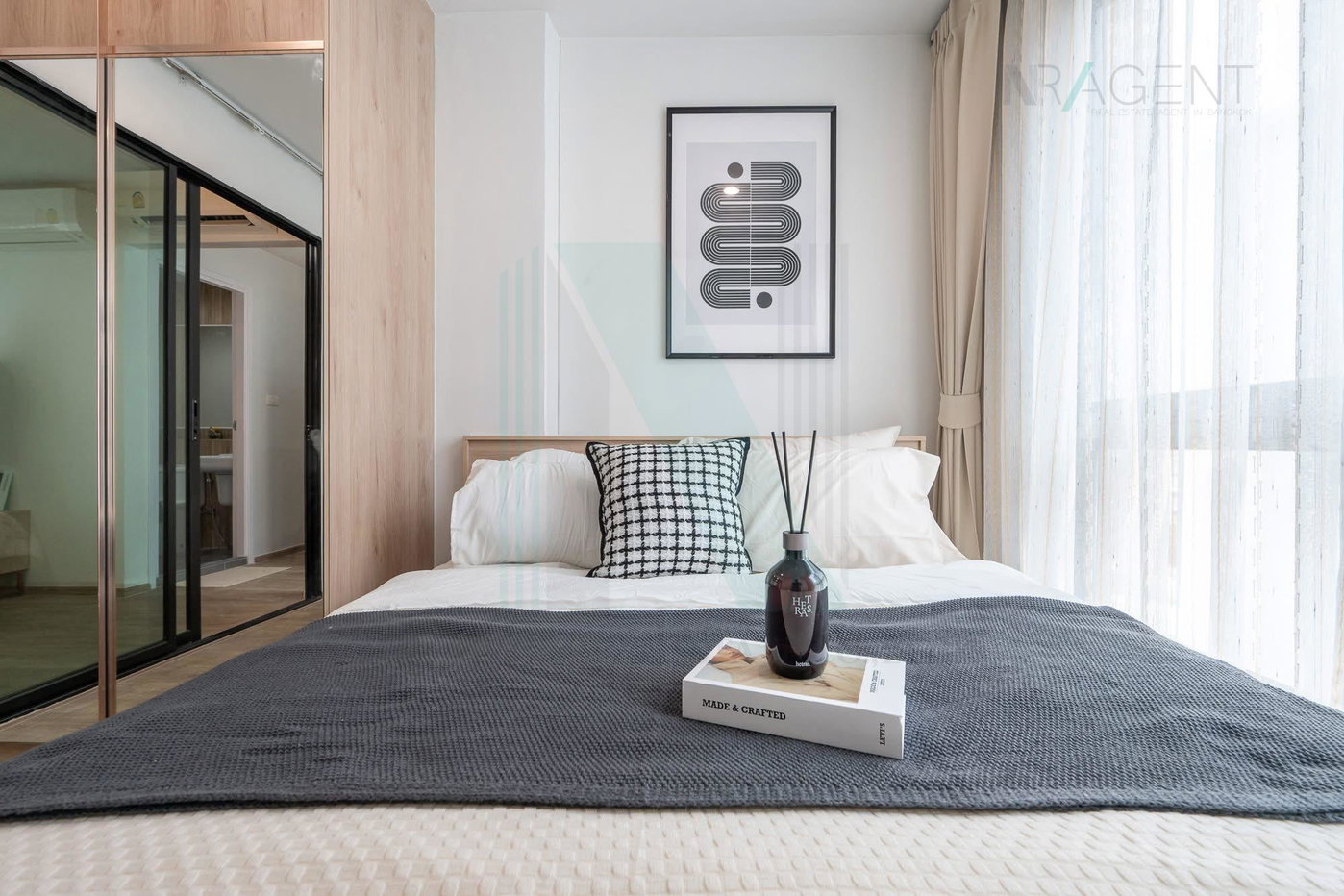 รูป 🚩 ขายคอนโด ไฮ สุขุมวิท 93 คอนโด อาคาร 1 ชั้น 7 1 ห้องนอน ขนาด 29 ตรม ใกล้ Big C อ่อนนุช - รูปที่ 3/8