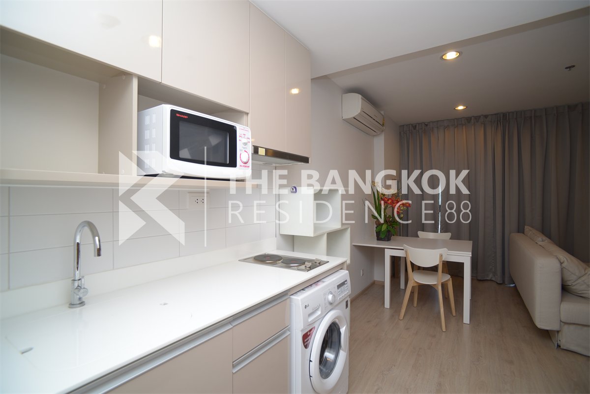 รูป ไอดีโอ คิว ราชเทวี ใกล้ Airport Rail Link สถานีพญาไท เดินทางง่าย พื้นที่ใช้สอยจัดเต็ม - รูปที่ 1/9