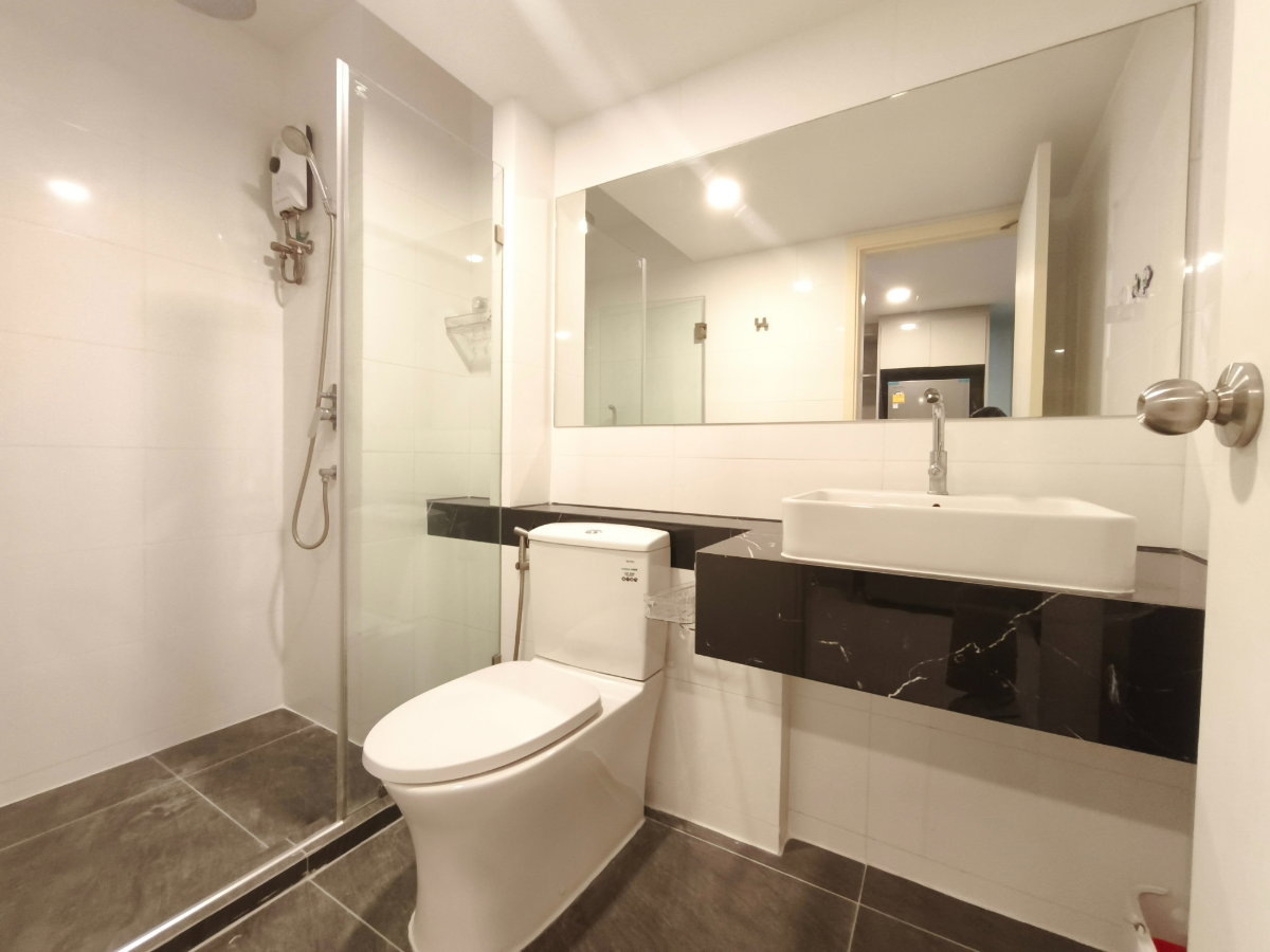 รูป [ 1 ห้องนอนดูเพล็กซ์ ให้เช่า ] Knightbridge Space Rama 9 - 250 ม. ถึง MRT พระราม 9 - รูปที่ 14/15