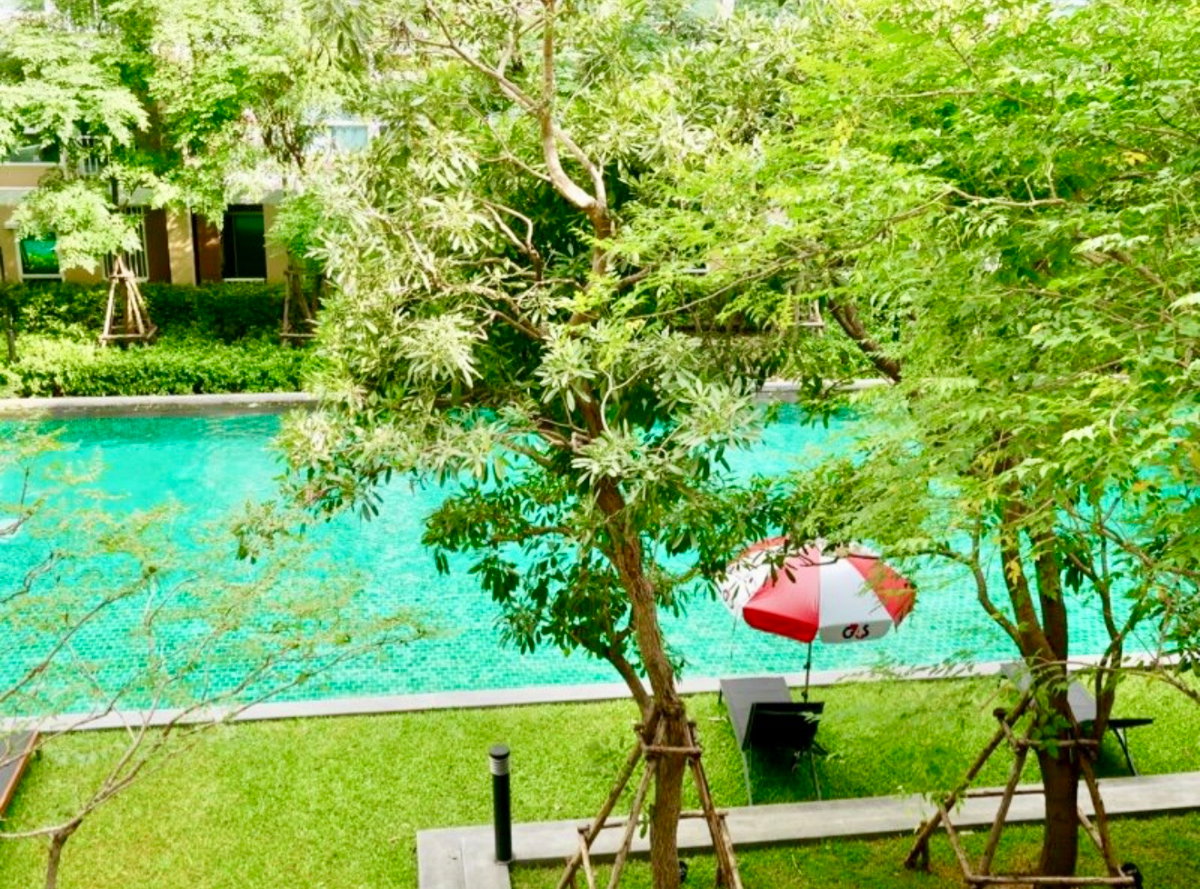 รูป code : H297 ว่างแล้ว!! คอนโดให้เช่า วี คอนโด เอกมัย - รามอินทรา (We Condo Ekkamai - Raminthra) | วิวสระ เฟอร์ครบ ใกล้รถไฟฟ้าสายสีชมพู - รูปที่ 7/18