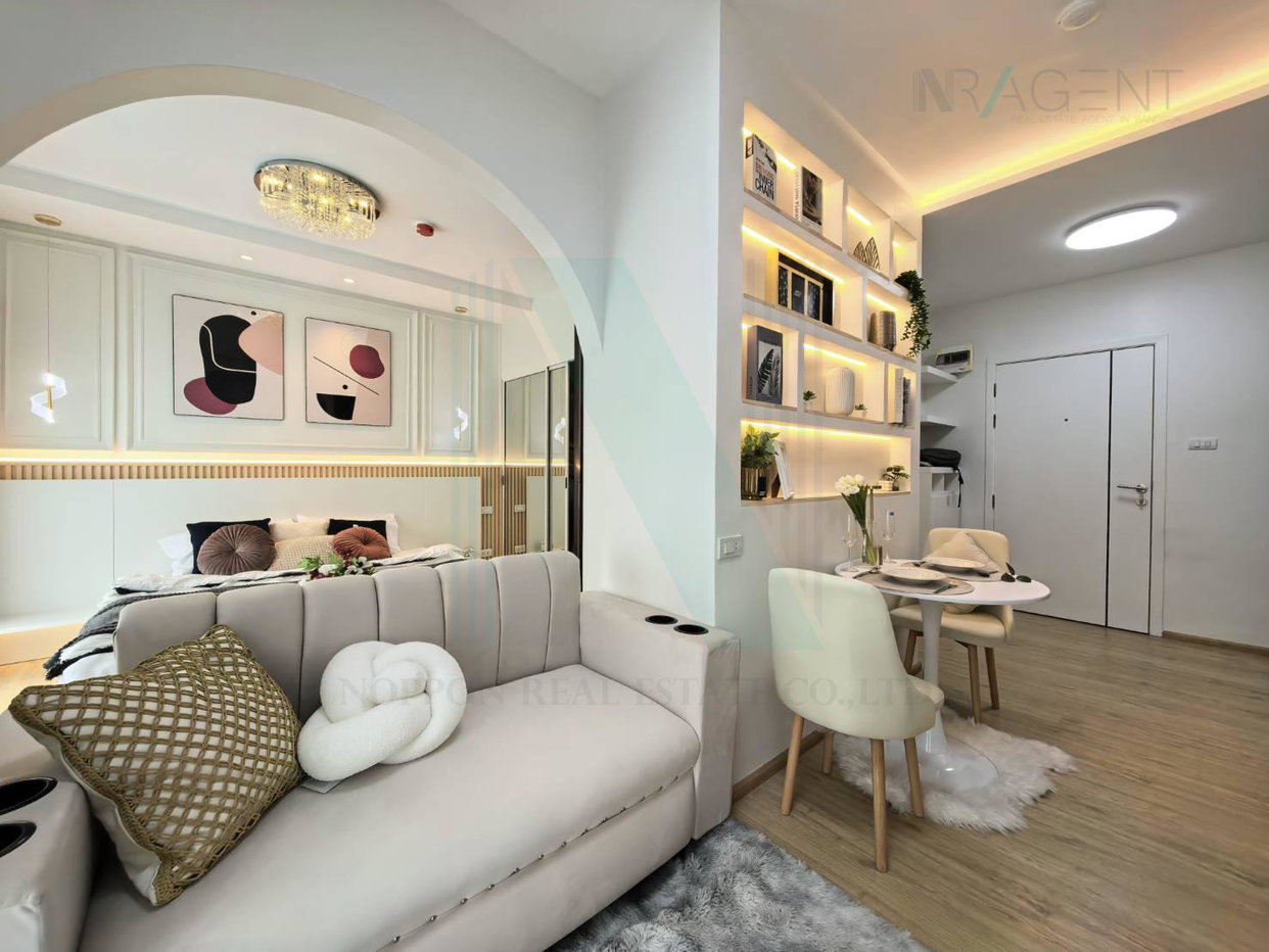 picture 📌 For Sell Condo A SPACE ASOKE-RATCHADA Building B, Floor 2,Studio, Room size 35 sqm - 3/8