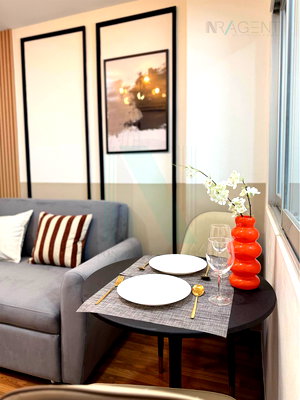 ขายคอนโด : 🚩 ขายคอนโด ยู แอท หัวหมาก สเตชั่น อาคาร B ชั้น 3 1 ห้องนอน ขนาด 31 ตรม ใกล้ ม.รามคำแหง