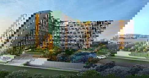 Condo for rent, The Muve Bangkae 1 bedroom, 25 sq.m., 6th floor