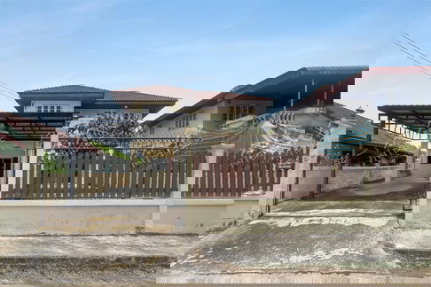 บัวทองแลนด์ บางบัวทอง ต่อเติมครบพร้อมอยู่ ทำเลดี เข้าซอยไม่ลึก ใกล้เซ็นทรัลเวสท์เกต