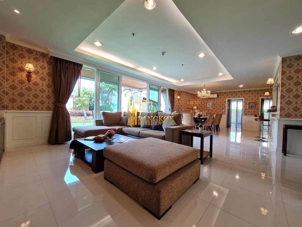 รูป Spacious 4 Bedroom Serviced Apartment With Private Garden - BR7214SA - รูปที่ 2/49
