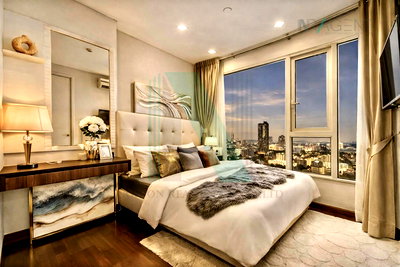 ขายคอนโด : 🎉 ขายคอนโด ไอวี่ ทองหล่อ อาคาร 1 ชั้น 21 1 ห้องนอน ขนาด 50 ตรม ใกล้ Maxvalu Tanjai