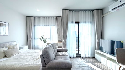 Condos for rent BTS Talat Phlu : For rent: Rich Point @BTS Wutthakat Condo, next to the BTS, 0 meters, please inquire. line:Rangsima07 (The new room is never occupied)