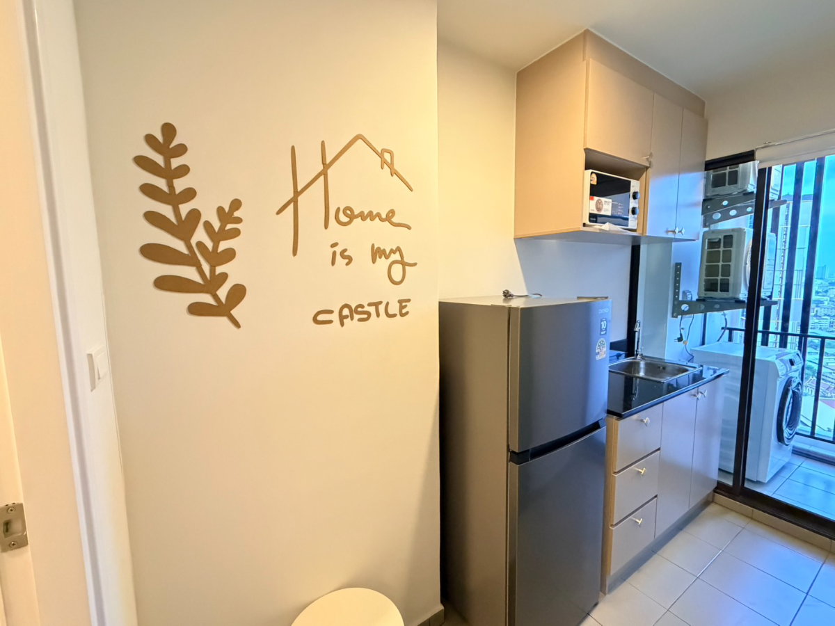 รูป ห้องสวยมากกก!! ให้เช่า คอนโดใกล้BTS วุฒากาศ | Regent home Wutthakat | 1 ห้องนอน ตกแต่งครบพร้อมอยู่ , ติดถนนราชพฤกษ์ เข้า-ออกเมืองสะดวก - รูปที่ 7/9