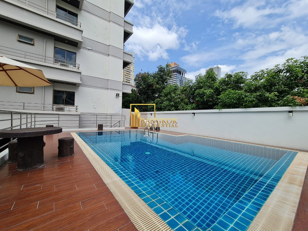 รูป Beautiful 3 Bedroom Apartment For Rent in Thonglor Area - BR0945AP - รูปที่ 27/33