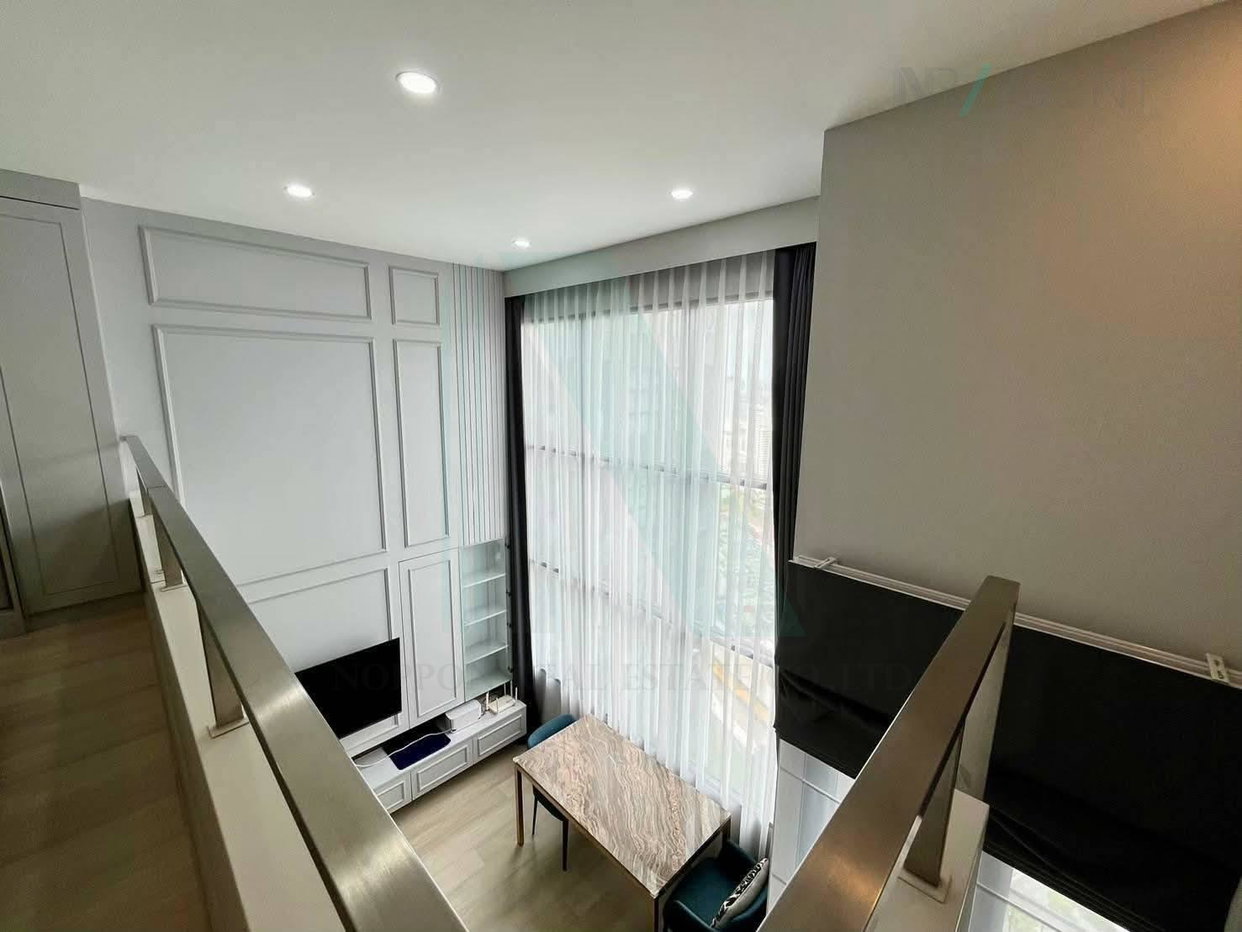 รูป 🔺 ขายคอนโด ไนท์บริดจ์ ไพร์ม สาทร อาคาร 1 ชั้น 40 Duplex ขนาด 38 ตรม ใกล้ Empire Tower - รูปที่ 2/8