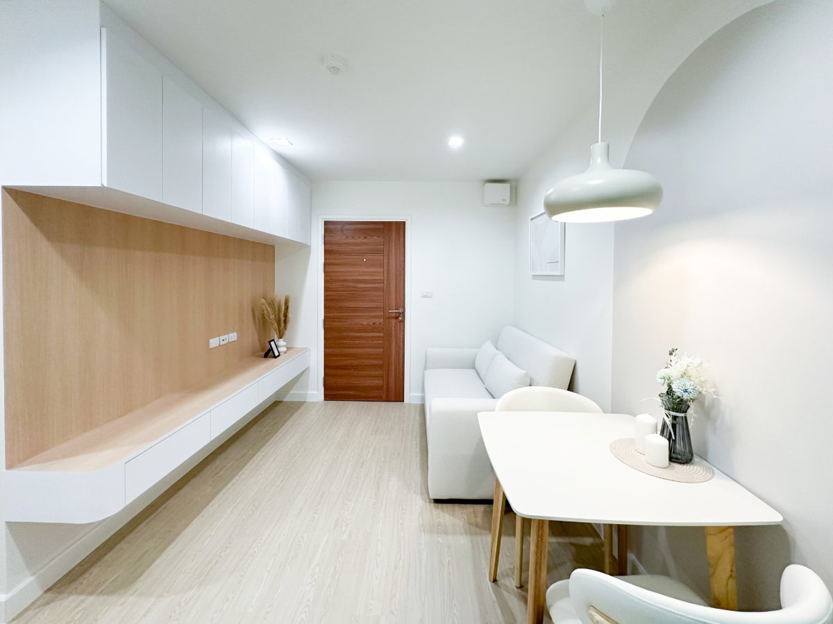 รูป 🔥ขาย คอนโด รีโนเวทใหม่ บิ้วอินทั้งห้อง  The Knight 1 Sukhumvit 107 เดอะ ไนท์ วัน   ใกล้ BTS แบริ่ง   ราคาคุ้ม ✅ ผ่อนสบาย เหมาะทั้งอยู่อาศัยและลงทุน - รูปที่ 4/7