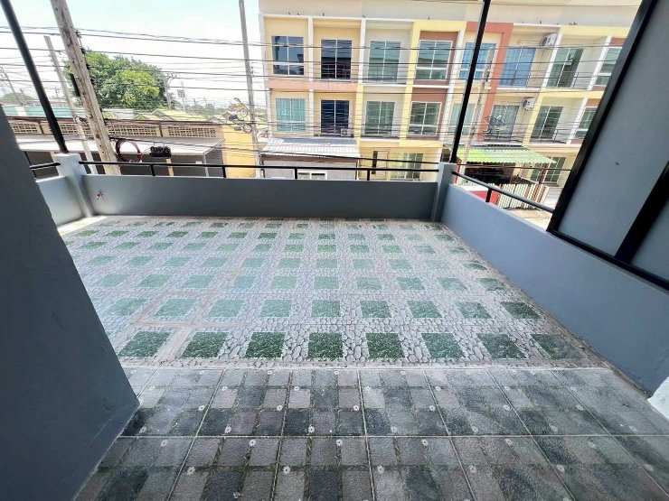 รูป ทาวน์โฮม 3 ชั้นหนองจอกเลียบวารีหมู่บ้านเพ็ญศิริ 4 นัดชมบ้าน 085-318-6868 - รูปที่ 12/13