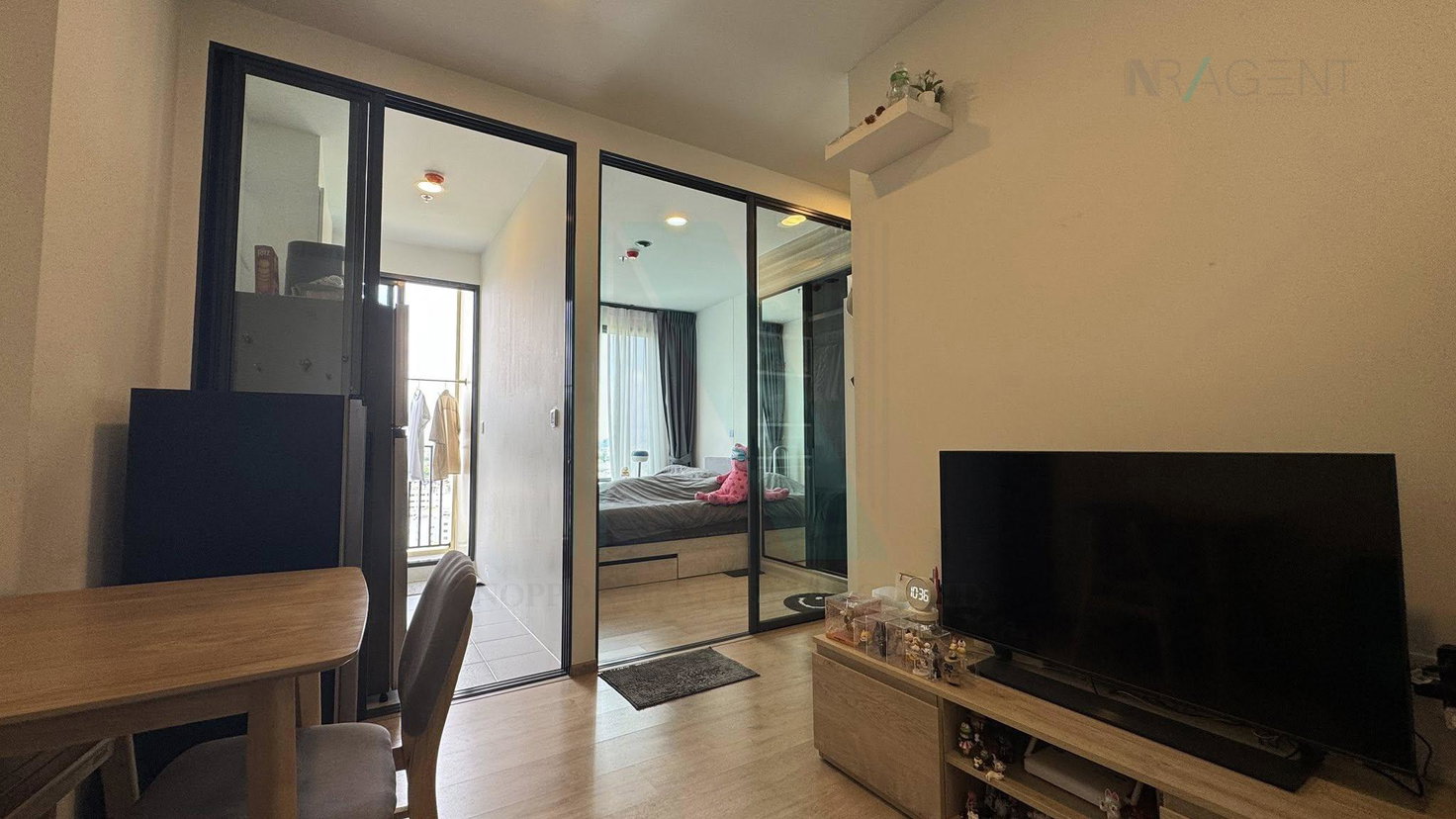 รูป 🚩 ขายคอนโด ชีวาทัย เกษตร-นวมินทร์ อาคาร 1 ชั้น 14 1 ห้องนอน ขนาด 29 ตรม ใกล้ ตลาดบางเขน - รูปที่ 3/8