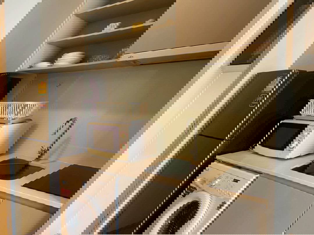 รูป 🔥 ขายคอนโดใจกลางย่านธุรกิจ วิวสวย 🌳 Noble Revo Silom โนเบิล รีโว สีลม เฟอร์นิเจอร์ Built-in ทั้งห้อง ใกล้  BTS สุรศักดิ์  - รูปที่ 4/20