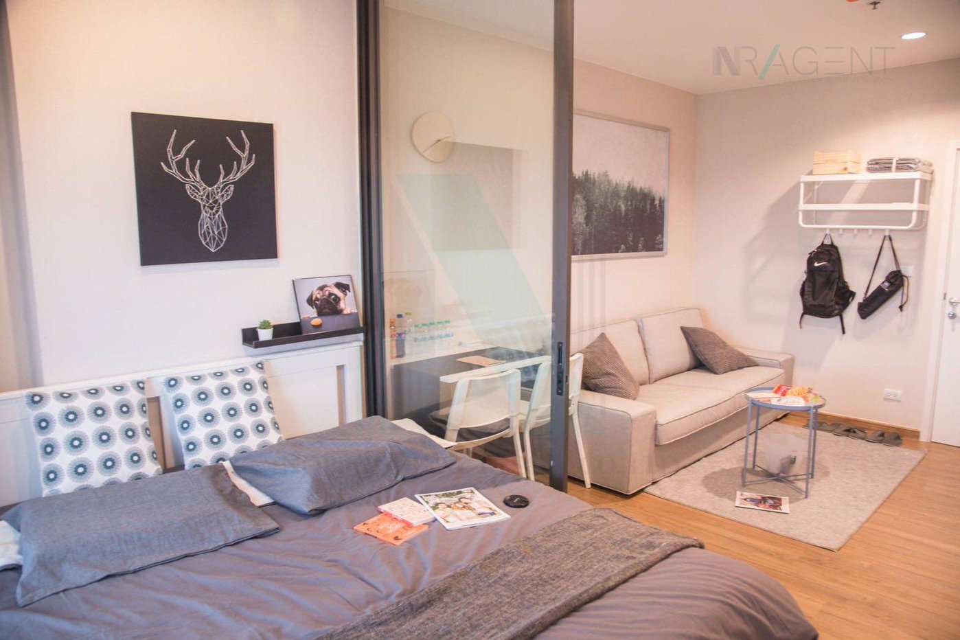 รูป 🎉 ขายคอนโด เดอะ ทรี ริโอ้ บางอ้อ สเตชั่น อาคาร 1 ชั้น 26 1 ห้องนอน ขนาด 30 ตรม ใกล้ ตลาดบางอ้อ - รูปที่ 5/8