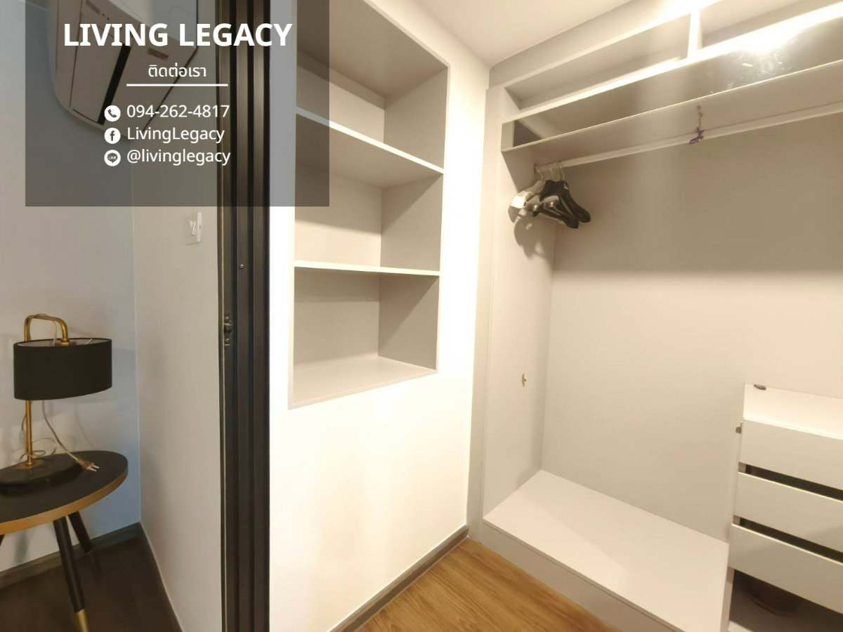 รูป TDXE5F ให้เช่าคอนโด Knightsbridge Space Rama 9 39 ตร.ม. ชั้น 23 line id : @livinglegacy - รูปที่ 6/12