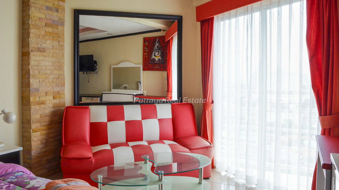 รูป 🛏️ Studio - 🛁 1 ห้องน้ำ - 🏙️ Sea View - 🌏 ชื่อชาวต่างชาติ - 🏢 Jomtien Beach Condominium Pattaya - รหัส: JBC19 - รูปที่ 3/16