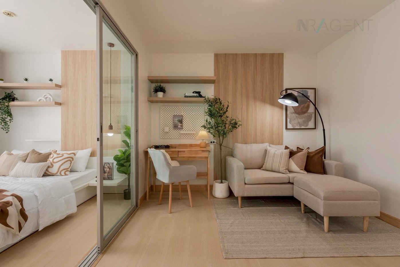 รูป 🔺 ขายคอนโด เดอะ ทรัสต์ ปิ่นเกล้า อาคาร 1 ชั้น 19 1 ห้องนอน ขนาด 28 ตรม ใกล้ เซ็นทรัลปิ่นเกล้า - รูปที่ 4/8