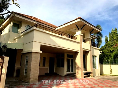 บ้านเดี่ยวให้เช่า : ให้เช่าบ้านเดี่ยว 2ชั้น พื้นที่เยอะ รามอินทรา-สวนสยาม พร้อมอยู่