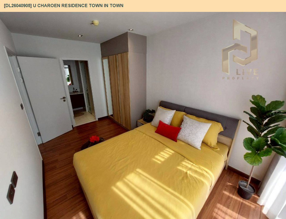 รูป DL26040905 ให้เช่าคอนโด อยู่เจริญ เรสซิเด้นท์ ทาวน์ อิน ทาวน์ (U CHAROEN RESIDENCE TOWN IN TOWN) ใกล้ - พร้อมเข้าอยู่ โทรด่วน 0653619502 LineID @897iyzll - รูปที่ 6/10
