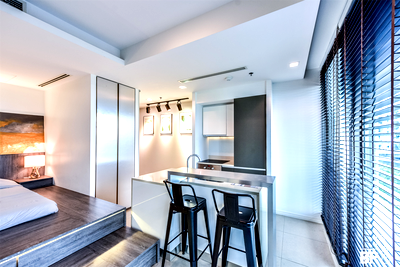 Condos for sale : The River Private Unit, Fully Equipped Common Area near BTS Saphan Taksin