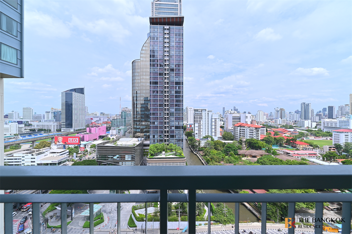 รูป ยูนิตยอดฮิต หมดไวมาก คิว คอนโด อโศก ใกล้ MRT สถานีเพชรบุรี - รูปที่ 1/9